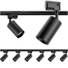 Osvětlovací lišta 2m + 6x reflektor lištový, GU10 Černá SAGI LUMILED
