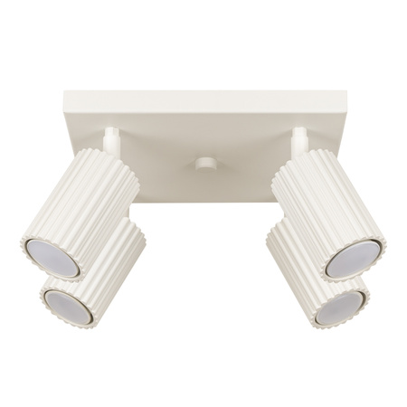 Bodové reflektorové stropní svítidlo Tuba 4x GU10 Beige Carbon Deep Space SL.1602 Sollux