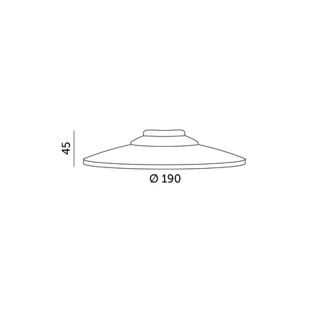 Stínidlo pro Girland Set CRETE LS M2 Black Metal 5 Pieces Kobi