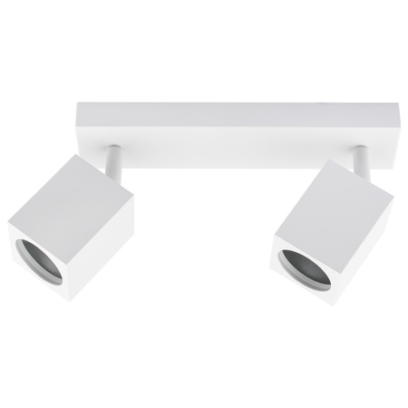 Stropní reflektorové nástěnné svítidlo 2xGU10 QUANTUS White