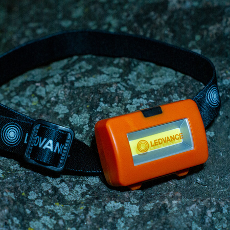 LED COB čelovka na baterie 3xAA Světlo 100lm 4000K LEDVANCE