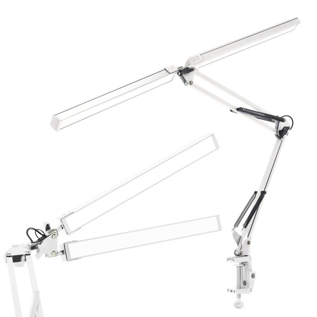 Stolní lampa LED 28W 1400lm CCT 120° bílá Tenuix Kobi