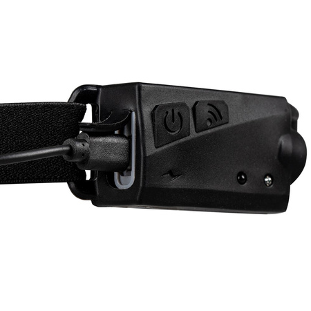 LED dobíjecí čelovka COB+XPE 350lm IPX4 s pohybovým senzorem 5 režimů VAYOX