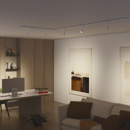 Sada závěsných světel pro autobusy 1m + 3x LED GU10 jednofázová bílá EasyLink Tobia Philips