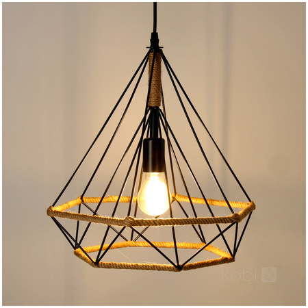 Dekorativní závěsná lampa E27 Vienna Kobi