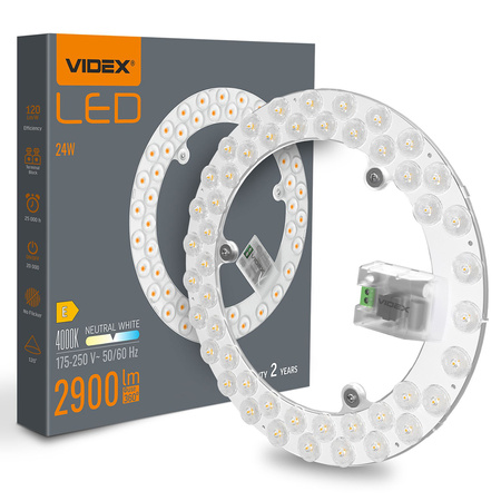 Vložka LED modulu pro Plafonds 24W 2900lm 4000K neutrální bílá 120° Videx