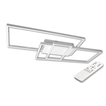 LED lustrová stropní lampa 90W CCT GALAXIS VELA bílá + dálkové ovládání