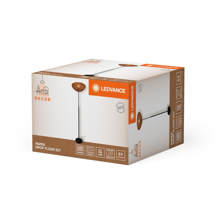 Dekorativní stojací lampa E27 Beige Decor Ledvance