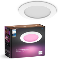 LED panelové zapuštěné svítidlo 12W 1500lm IP44 bílé a barevné ambiance RGB + TW White Smart SMART Zigbee Bluetooth Slim Downlights Philips HUE
