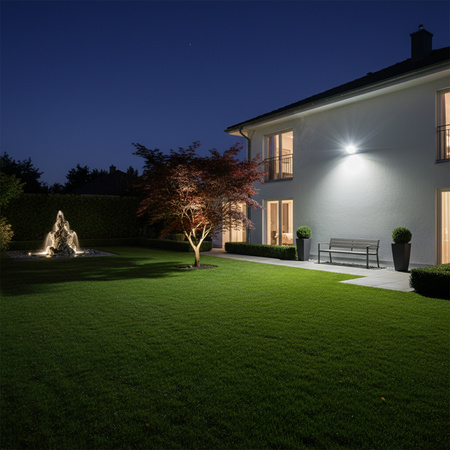 LED reflektor Halogenový venkovní reflektor 20W 6500K 1800lm IP65 FLOODLIGHT LUX OSRAM