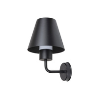 Venkovní zahradní lampa LED E27 Fasádní nástěnná lampa IP44 Černá Moderní Favara Rabalux