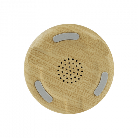 Dětské noční LED světlo 2,7W 3000K Warm + Multicolour RGB USB dobíjecí 1200mAh bílé s Bluetooth reproduktorem TUKAN MARY'S