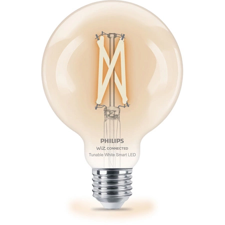LED žárovka E27 G95 7W = 60W 2700-6500K FILAMENT SMART WiFi Philips WiZ
