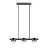 Stropní závěsné svítidlo 3x GX53 Black MIRELLA Sanico Goldlux