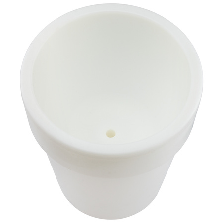 LED solární zahradní lampa bílá KVĚTINÁČEK 4000K Neutrální bila GOLDLUX (Polux)