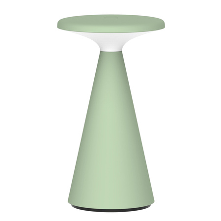 Venkovní dekorativní stolní lampa LED 1,8 W 160 lm 2700K teplá zelená IP44 stmívatelná Paros Sanico Goldlux