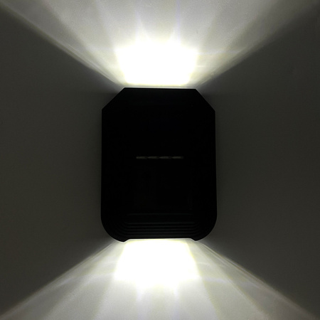 Reflektor LED Solární zahradní lampa 6000K IP44 Soumrakový senzor