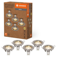 LED panel zapuštěný pod omítku 2,6W 230lm 3000K teplý nikl Spot Recess Essential Ledvance