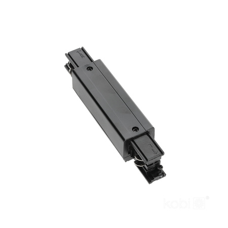 Přípojnicový spínač 3-vodičový a venkovní černý Kobi