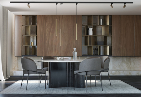 Přípojnicové reflektorové světlo 3 fáze GU10 zlaté moderní CTLS MONO 10237 Nowodvorski