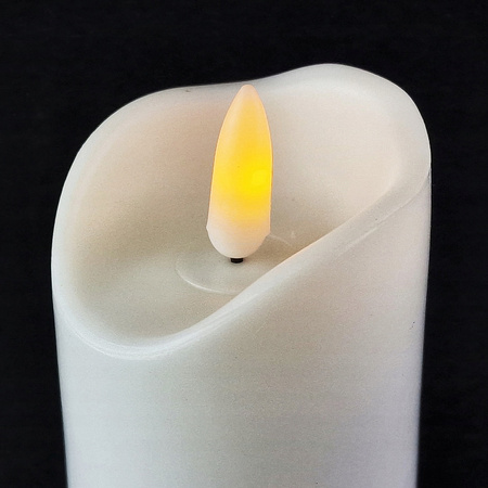 Elektrická náplň LED svíčka s efektem plamene 9,5 cm