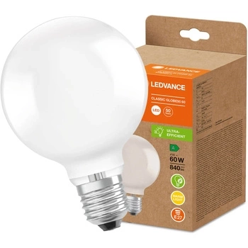LED žárovka E27 G95 4W = 60W 840lm 3000K Teplá bílá 320° LEDVANCE Ultra Efficient