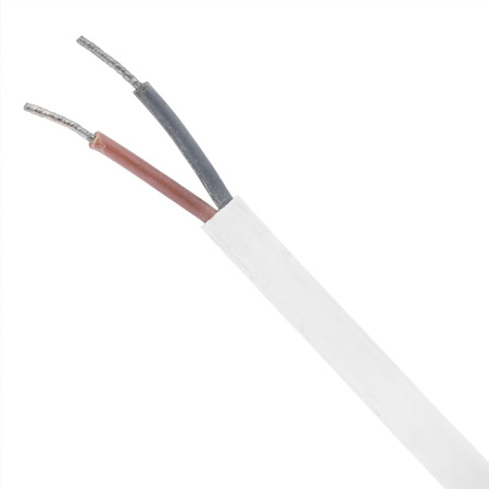 Nožní spínač s bílým kabelem