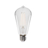 LED žárovka E27 Edison ST64 7W = 60W 806lm 2700K teplá bílá Clear XLED Filament Kanlux