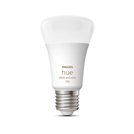 LED žárovka E27 A60 9W CCT RGB PHILIPS HUE White & COLOR Ambiance Bluetooth Zigbee