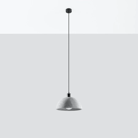 PABLITO E27 Loft Závěsné stropní svítidlo šedé SOLLUX