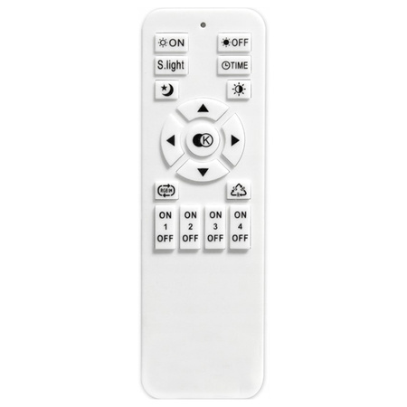 Stropní svítidlo LED 72W CCT GALAXIS ORION Black + dálkové ovládání Controller