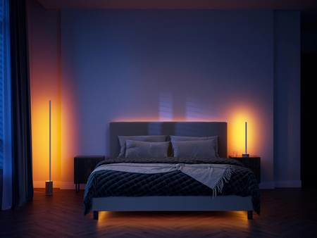 Stolní lampa SIGNE GRADIENT LED Dub EU/UK 11,8W CCT RGB PHILIPS HUE Bluetooth Zigbee