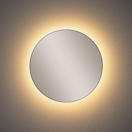 Nástěnné svítidlo LED 10W 60lm 3000K Warm Silver Modern RING MIRROR LED M 10277 Nowodvorski