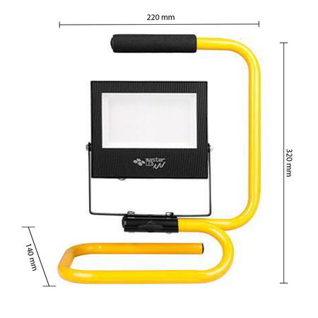 Přenosný Reflektor LED na stativ HANDLE 50W 4500K