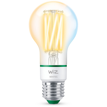 LED žárovka E27 A60 4,3W = 60W 903lm 2700-4000K TW FILAMENT Intelligent SMART WiFi Bluetooth App WiZ