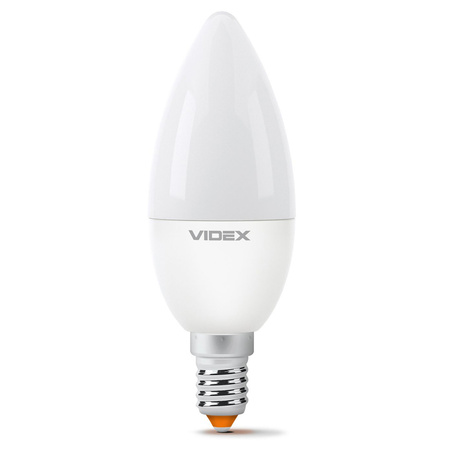LED žárovka E14 C37 Candle 7W = 50W 630lm 3000K Warm 220° Videx