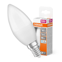 LED žárovka E14 B35 4.9W = 40W 470lm 6500K Studená bílá 200° OSRAM STAR