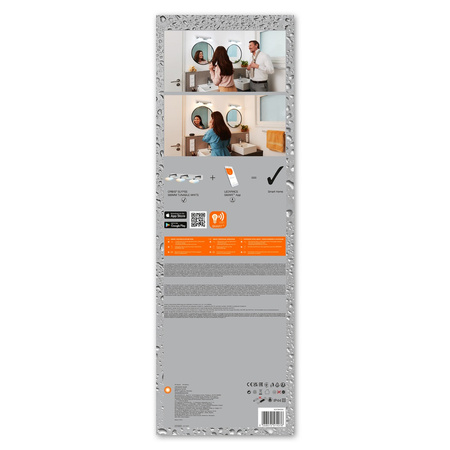 LED koupelnové zrcadlové svítidlo ORBIS Elypse 18W 1500lm Teplá bílá-Studená bílá 20cm SMART+ WiFi LEDVANCE