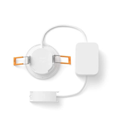 LED panel zapuštěný do podhledu 8,3 W 1000 lm IP44 Bílé a barevné ambiance RGB + TW White Smart SMART Zigbee Bluetooth Slim Downlights Philips HUE