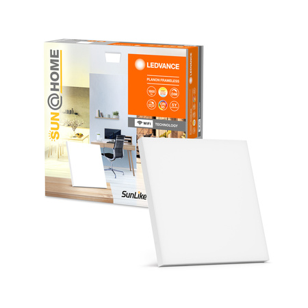 LED panel 20W 1200lm CCT Stmívatelné Ra ≥ 95 30x30cm Čtvercový SUN@HOME LEDVANCE