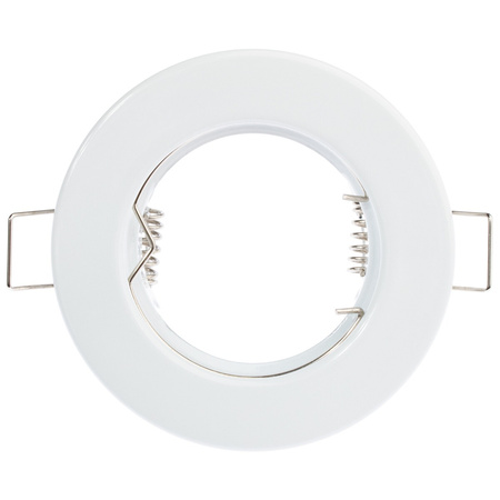 Halogenová Podhledové svítidlo GU10, MR16 Stálá Kulatá Bílý Plech LUMILED