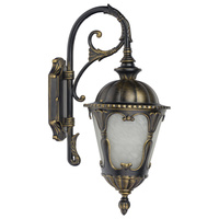 Zahradní lampa Elevation Wall Lamp TYBR 4686 E27 IP44 Zlatá Patina Nowodvorski