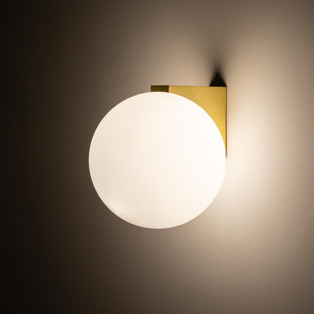 Nástěnné svítidlo Povrchová montáž G9 Zlatá Vodotěsná Koupelna IP44 Moderní ALOE 10525 Nowodvorski