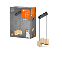 LED stropní svítidlo 21W SMART+ WiFi CCT stmívatelné dřevěné závěsné LEDVANCE