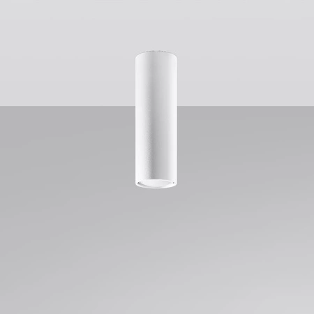 Svítidlo pro povrchovou montáž LAGOS GU10 Halogen Spot Tuba 20cm White SOLLUX