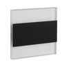 Schodišťové světlo LED 0,8W 14lm 4000K Neutral Square Black Terra Kanlux