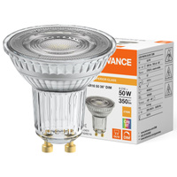 LED reflektorová žárovka GU10 PAR16 6W = 50W 350lm 2700K Warm 36° CRI97 Stmívatelná Ledvance