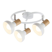 Bodové stropní svítidlo 3x E14 White Scandinavian Holly 5946 Rabalux