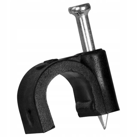 FLOP CLIP Držák kabelu 8mm Černý 100ks PAWBOL