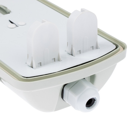 Hermetické Prachotěsné svítidlo 2x T8, G13 IP65 60cm + LED Trubice 9W 6500K LUMILED